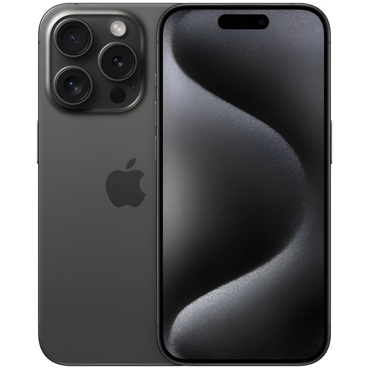 Apple iPhone 15 Pro (Black Titanium, 256 GB)